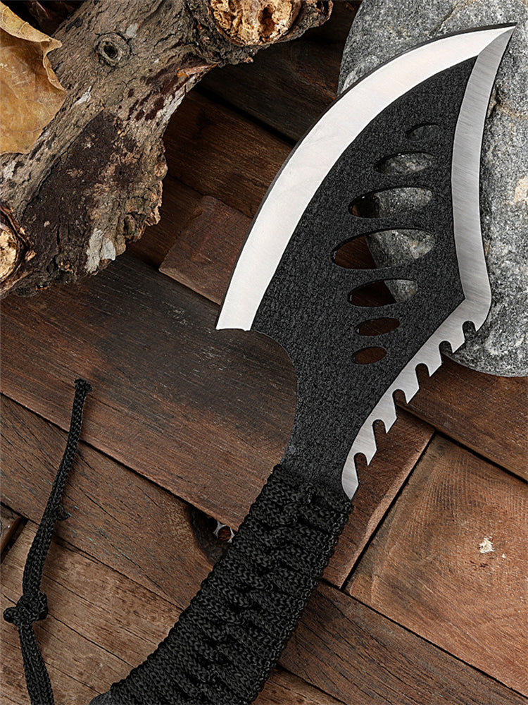 Camping Bone Machete Camping Survival Axe Knife Rescue Axe Tomahawk Outdoor Tools Hunting Hammered