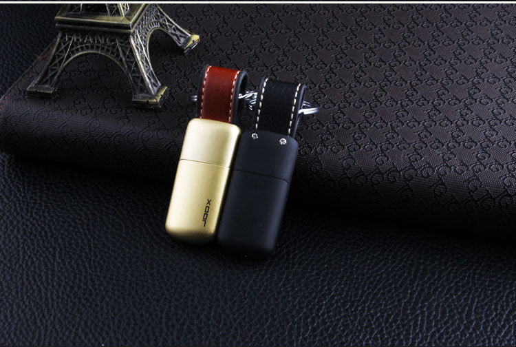 Mini Candle Cigarette Lighter Butane Gas Refillable Keychain Ring Refill Survival Encendedores Creativos Gadgets For Men