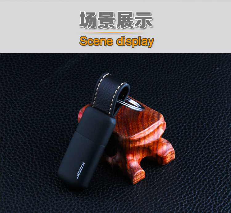 Mini Candle Cigarette Lighter Butane Gas Refillable Keychain Ring Refill Survival Encendedores Creativos Gadgets For Men