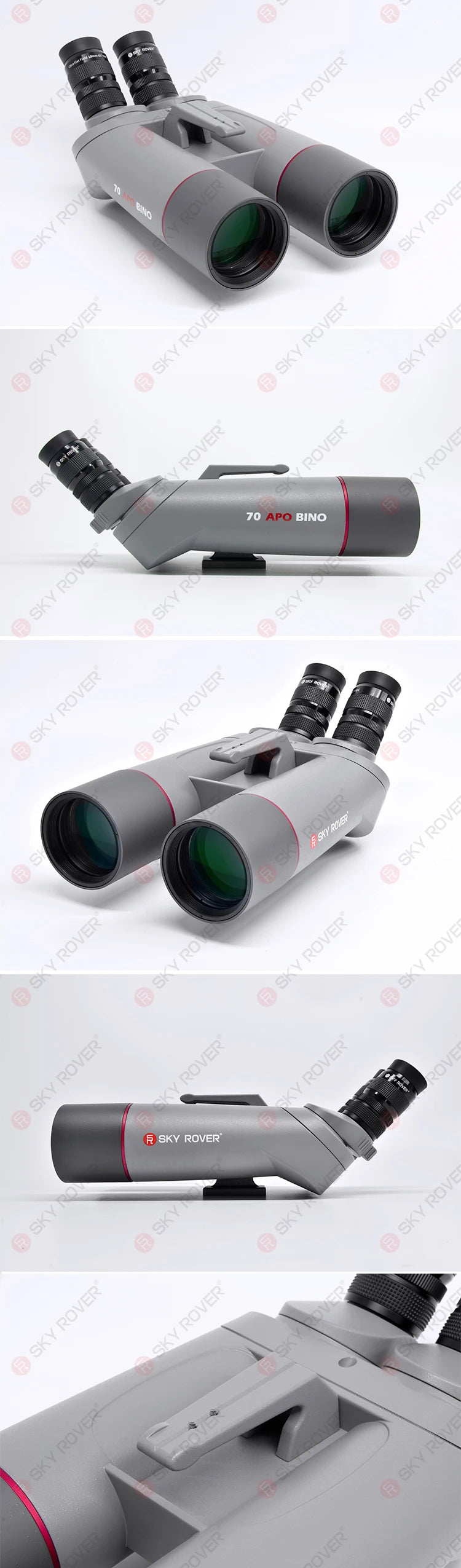 SKY ROVER 70 APO BINO 45 Degree Giant Binoculars Astronomical Telescope