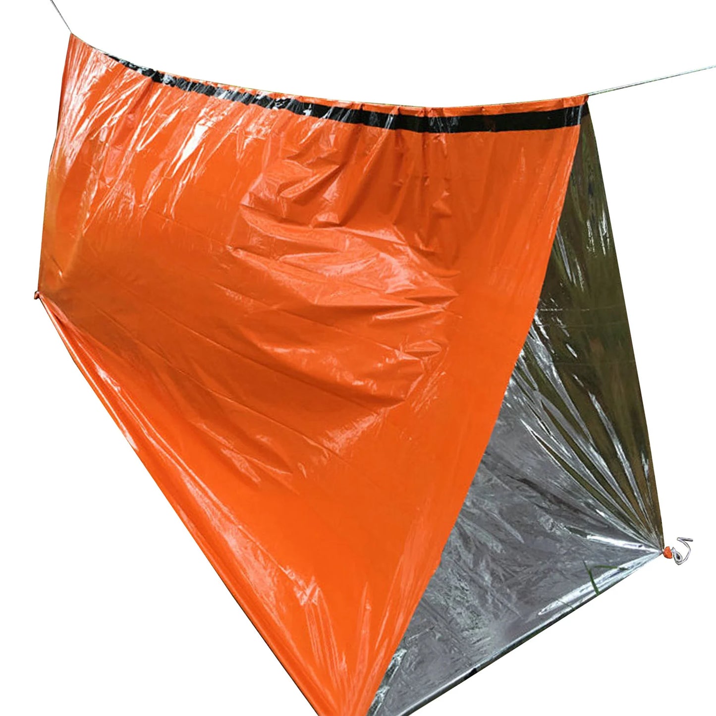 Outdoor Waterproof Emergency Survival Tent Shelter with Sleeping Bag for Camping Hiking Adventure Emergency Survival Tent