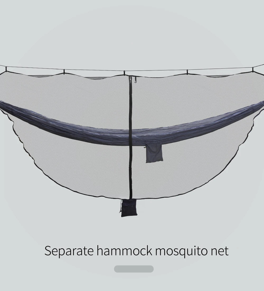 Outdoor Lightweight Travel Portable Separating Hanging Mosquito Net Bugs Net for Camping Hammock