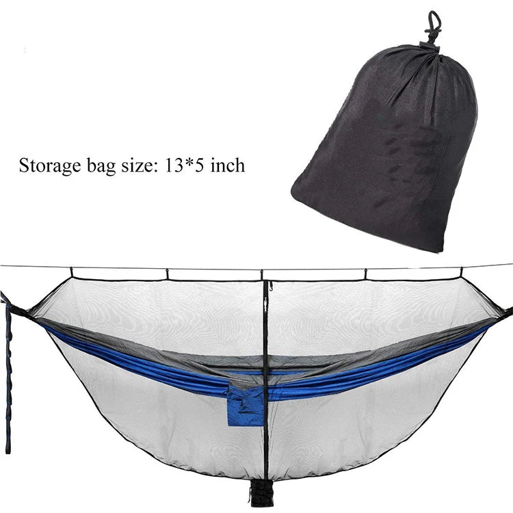 Outdoor Lightweight Travel Portable Separating Hanging Mosquito Net Bugs Net for Camping Hammock