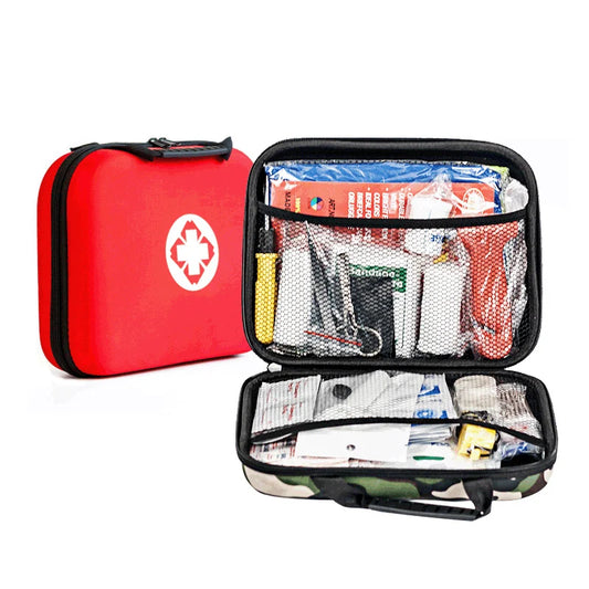 238 pcs Medical Supplies First Aid Kits Car Emergency kit  EVA Waterproof Survival Kits for Home Camping Sports Rescue Treatment