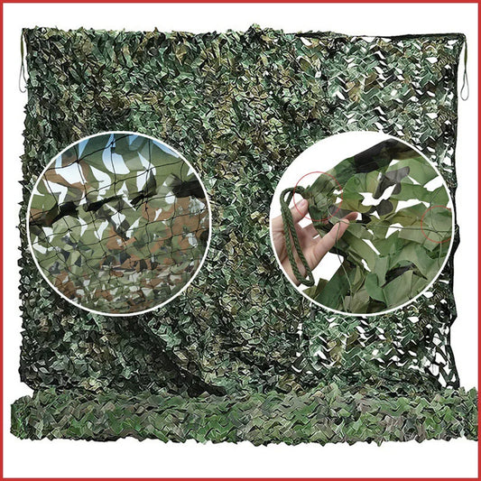 large Camouflage Net Camo Hunting Garden Enclosure Nets Car Mesh Canopy Sun Shelter Tent Tarp Camping Awning Fishing