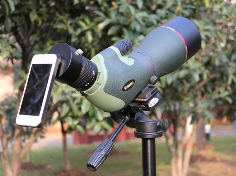 20-60x82ED Spotting Scope w/ Double ED Glass Lens HD Optical Zoom Monocular Telescope for Outdoor Camping Bird Moon Watching