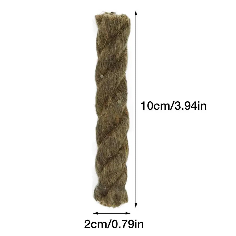 Outdoor Survival Tinder Rope Camping Fire Lighter Waxed Ropes Waterproof Waxed Rope Hemp Twine Cord Fire Starter 10pcs