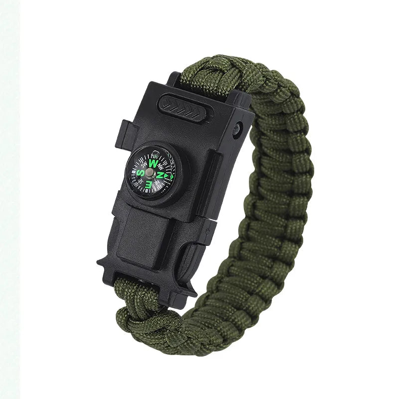 Emergency Paracord 550 4mm Led Lights Camping Rope Parachute Cord Bracelet Survival Multifunction outdoor tools Camping survival