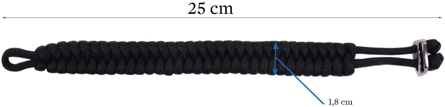 Outdoor Adjustable Bracelet Camping Survival Paracord 4mm Bracelet Sports Parachute Cord Bracelet Unisex Kit Survie