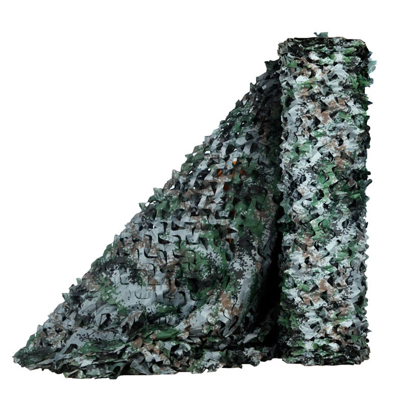 Camouflage Net Hunting Blinds Great For Sunshade Camping Shooting Camo Netting Outdoor Shelter Car Awning Camping Tarp Picnic