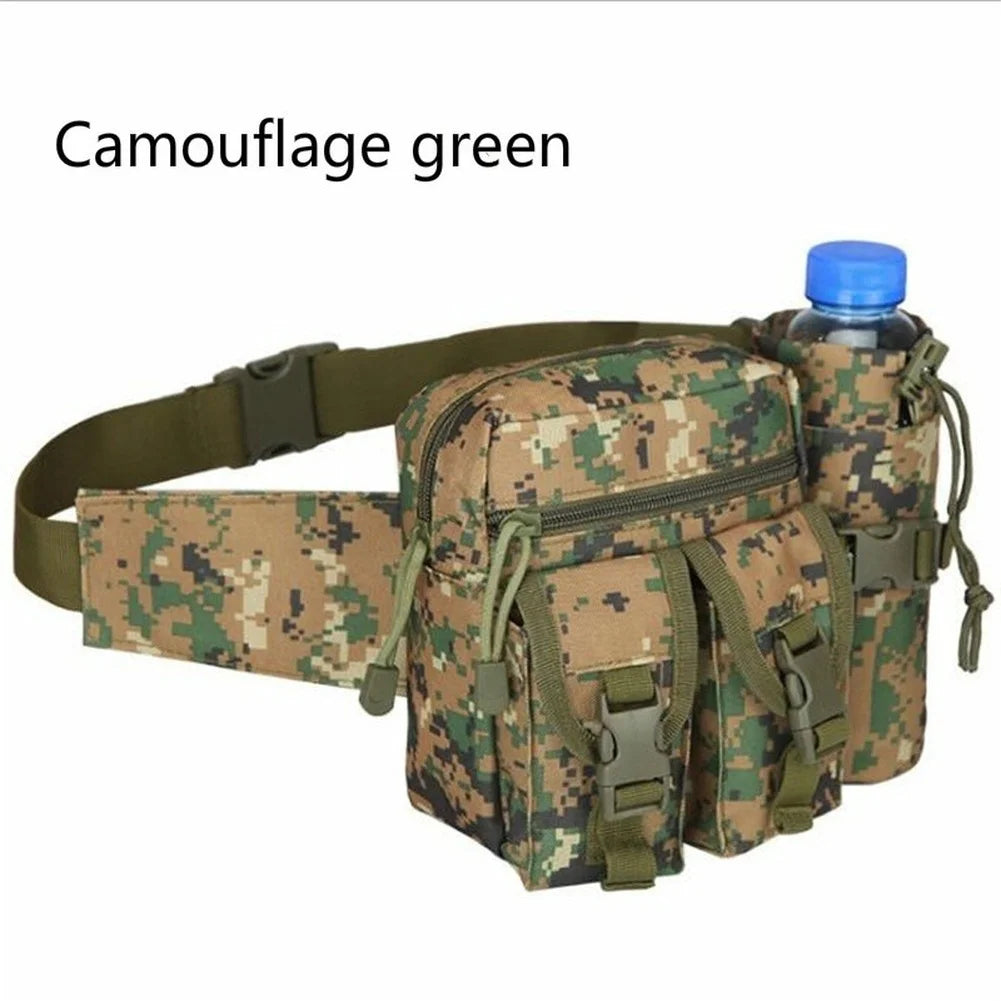 Men's Tactical Casual Fanny Waterproof Pouch Waist Bag Packs Outdoor Military Bag Hunting Bags Tactical Wallet Waist Packs