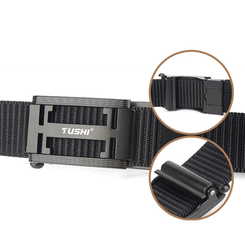 [LFMB]Nylon Belt Men Army Tactical Belt Molle Military SWAT Combat Belts Knock Off Emergency Survival Waist Tactical Dropship