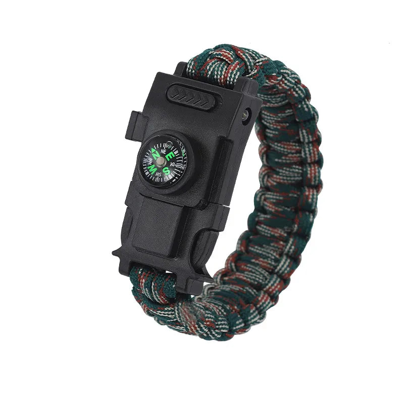 Emergency Paracord 550 4mm Led Lights Camping Rope Parachute Cord Bracelet Survival Multifunction outdoor tools Camping survival