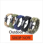 Emergency Paracord 550 4mm Led Lights Camping Rope Parachute Cord Bracelet Survival Multifunction outdoor tools Camping survival