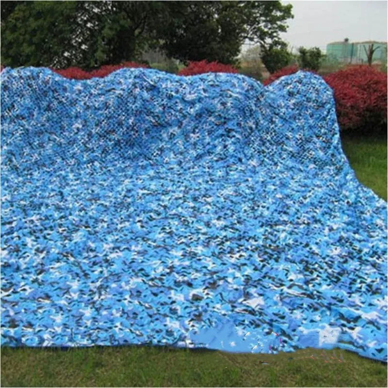 large Camouflage Net Camo Hunting Garden Enclosure Nets Car Mesh Canopy Sun Shelter Tent Tarp Camping Awning Fishing