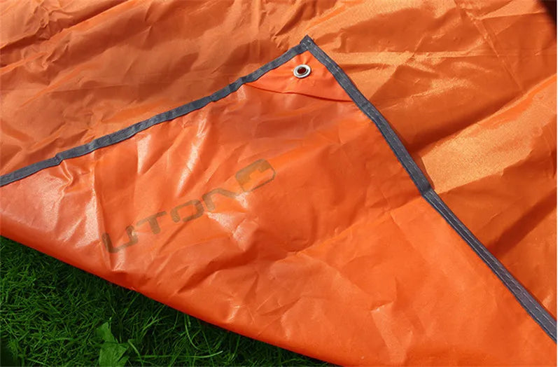 Tent Tarp 215 X 215cm Camping Mat Large Waterproof Oxford Cloth  Material Camping Picnic Beach Moisture-Proof Mat sunshade