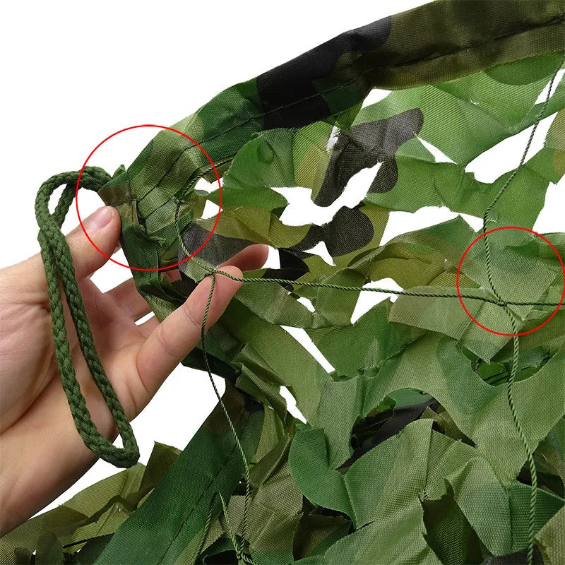 large Camouflage Net Camo Hunting Garden Enclosure Nets Car Mesh Canopy Sun Shelter Tent Tarp Camping Awning Fishing