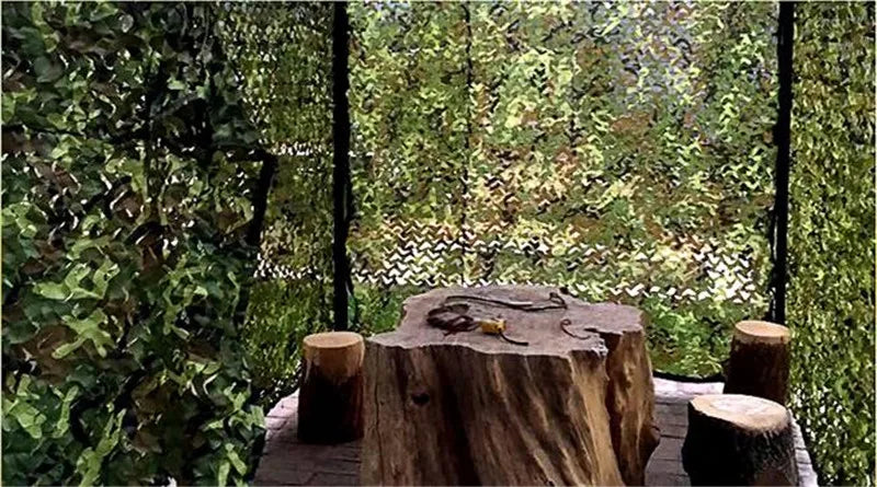 large Camouflage Net Camo Hunting Garden Enclosure Nets Car Mesh Canopy Sun Shelter Tent Tarp Camping Awning Fishing