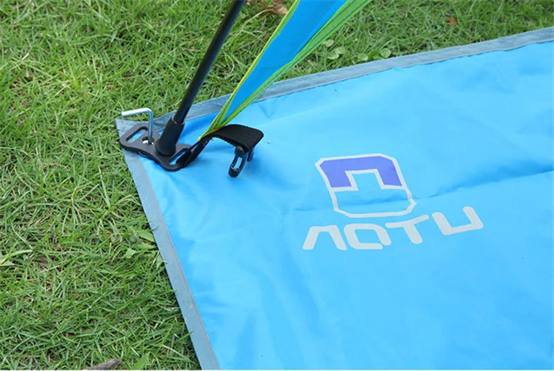 Tent Tarp 215 X 215cm Camping Mat Large Waterproof Oxford Cloth  Material Camping Picnic Beach Moisture-Proof Mat sunshade