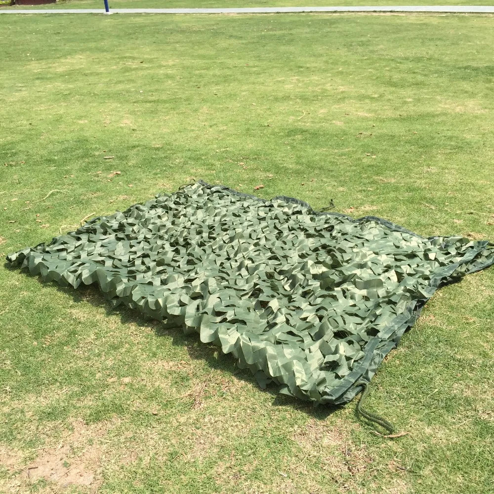 4x4m Military Camouflage Camo Net Outdoor camping tarp sun shelter awning tent Hiking military camouflage fishing net