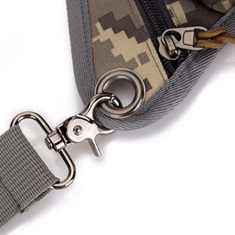 Men Military Nylon Leg Bag Fanny Waist Pack Belt Hip Bum Motorcycle Rider Drop Thigh Pouch Retro Crossbody Shoulder Bags