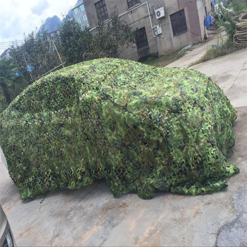 large Camouflage Net Camo Hunting Garden Enclosure Nets Car Mesh Canopy Sun Shelter Tent Tarp Camping Awning Fishing