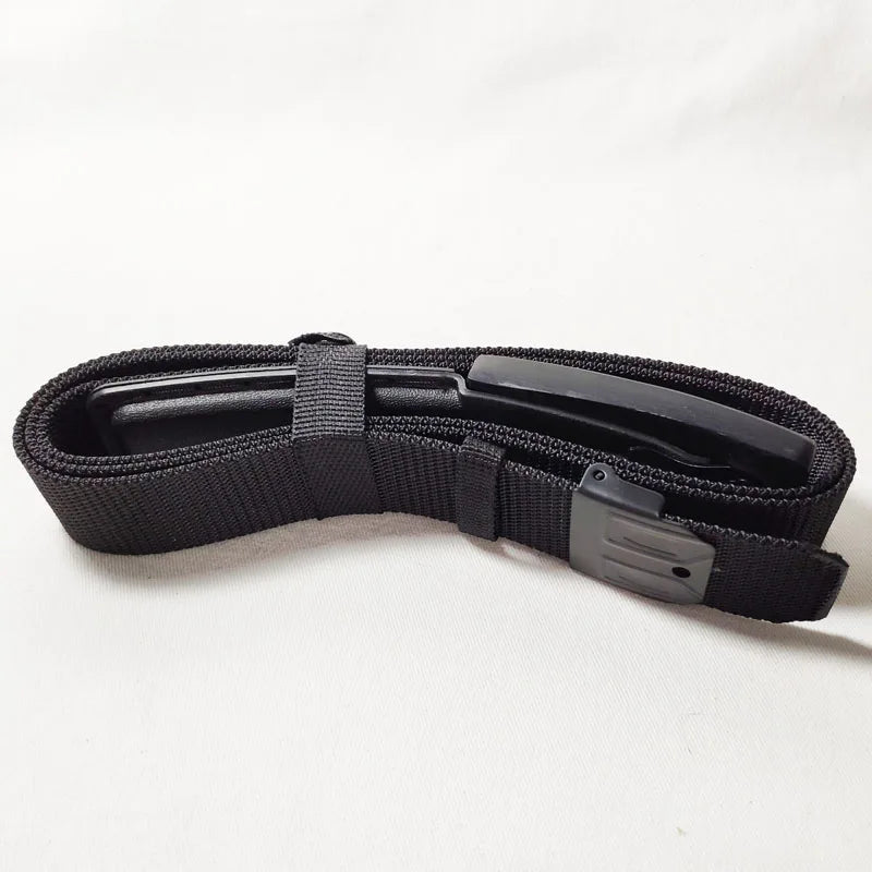 Outdoor Nylon MASTER knife Belt Multifunction Belt Camping Hunting Survival Fashion Belt with Beer Bottle Opener Tools