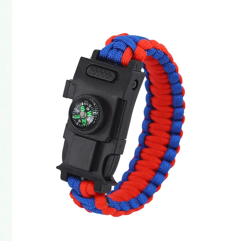 Emergency Paracord 550 4mm Led Lights Camping Rope Parachute Cord Bracelet Survival Multifunction outdoor tools Camping survival