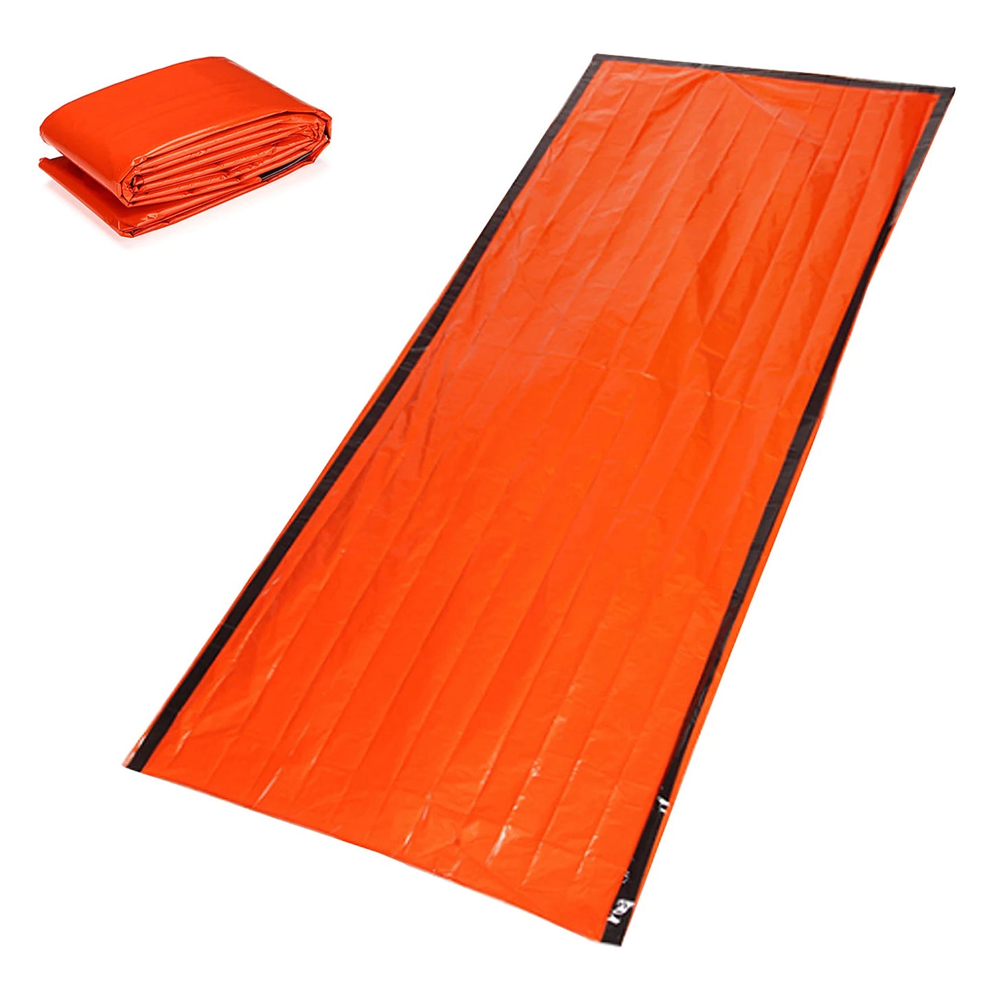 Outdoor Waterproof Emergency Survival Tent Shelter with Sleeping Bag for Camping Hiking Adventure Emergency Survival Tent