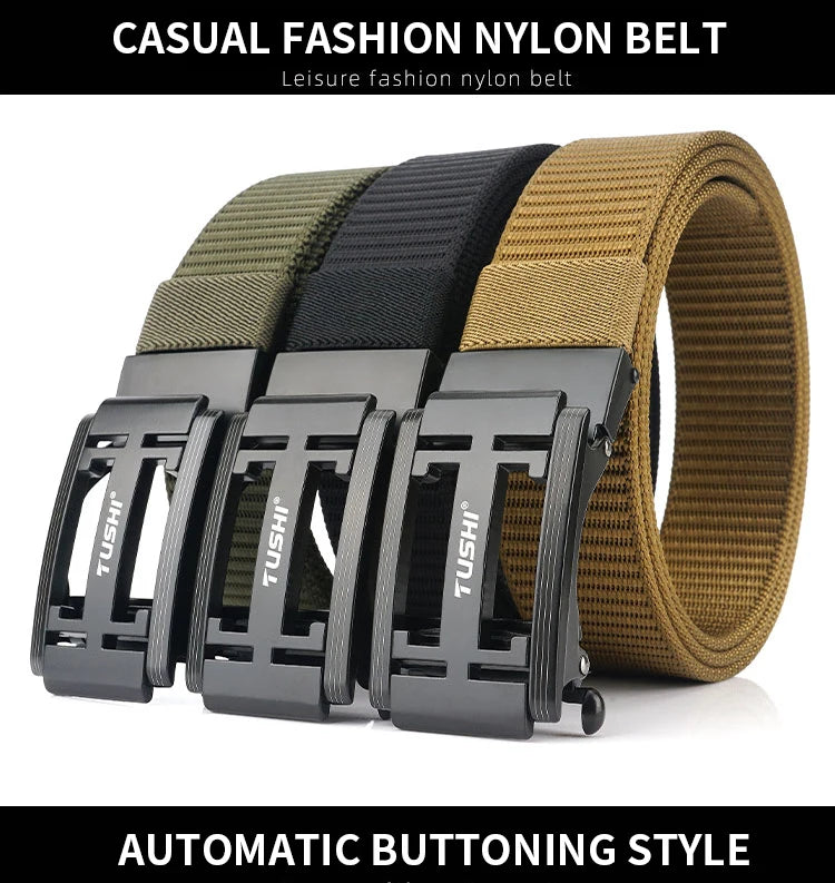 [LFMB]Nylon Belt Men Army Tactical Belt Molle Military SWAT Combat Belts Knock Off Emergency Survival Waist Tactical Dropship