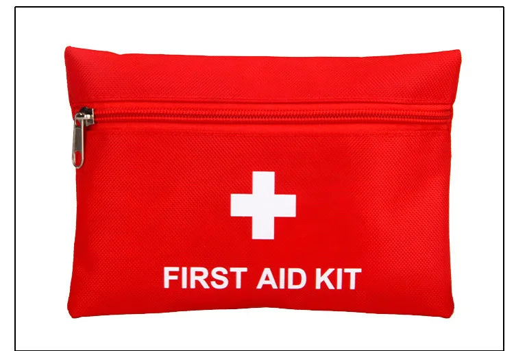 50pcs Set Portable First Aid Kit Red Car Emergency Kit Accessories For Home Family Travel Outdoor Emergency Medical Treatment