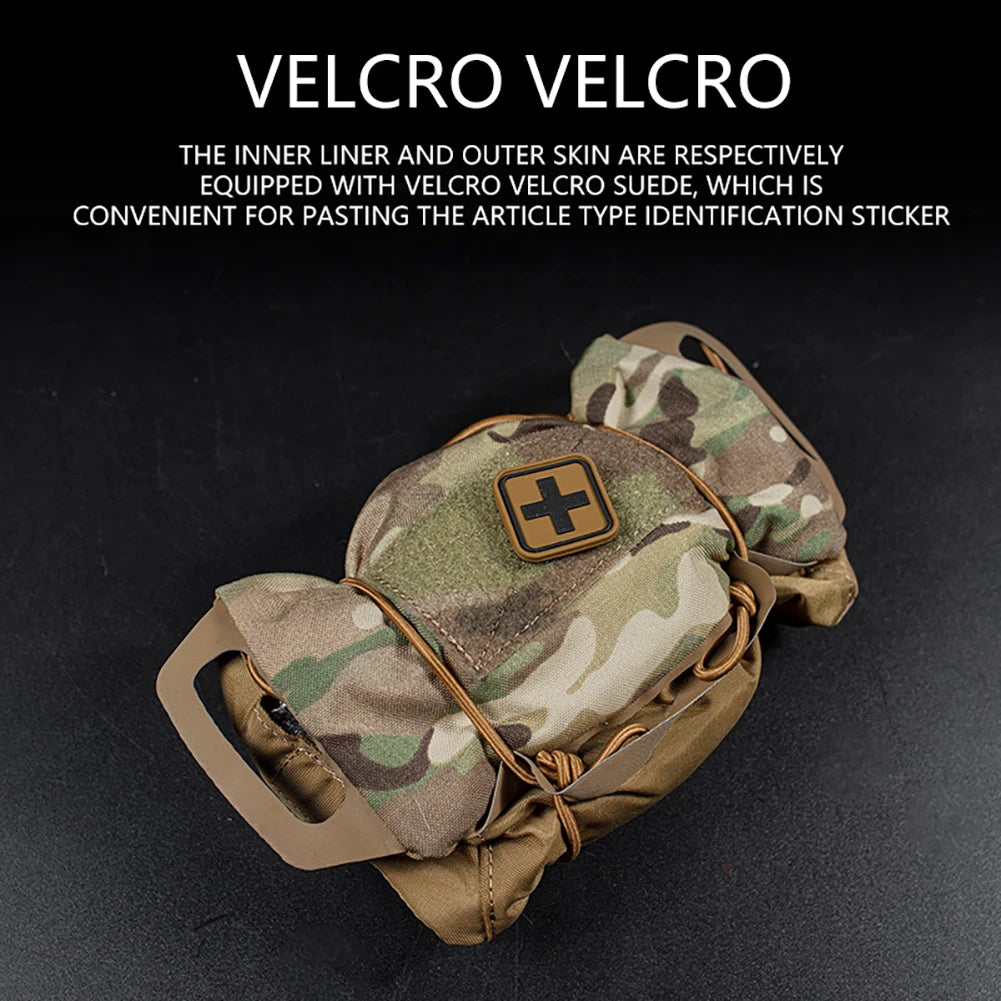 Tactical first aid kit Outdoor Hunting bag  Pouch IFAK Kits MOLLE Medical Pouch Rapid Deployment First-aid Survival Kit