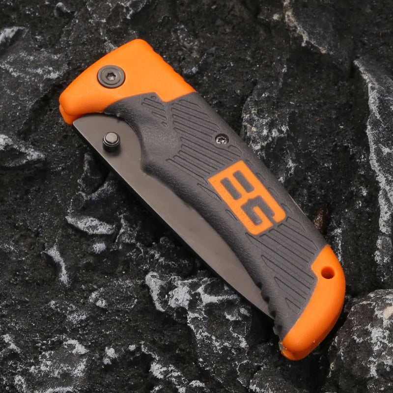 High quality outdoor camping hunting survival Tactics Pocket EDC tools Folding knife, barbecue knife