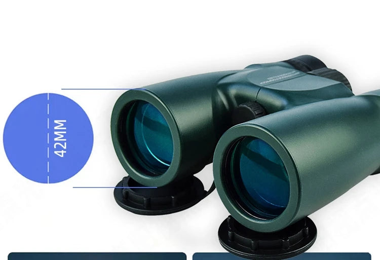 10x42 HD BAK4 Binoculars Powerful Military Nitrogen Waterproof Professional Telescope f Hunting Outdoor Bird Watching Camping