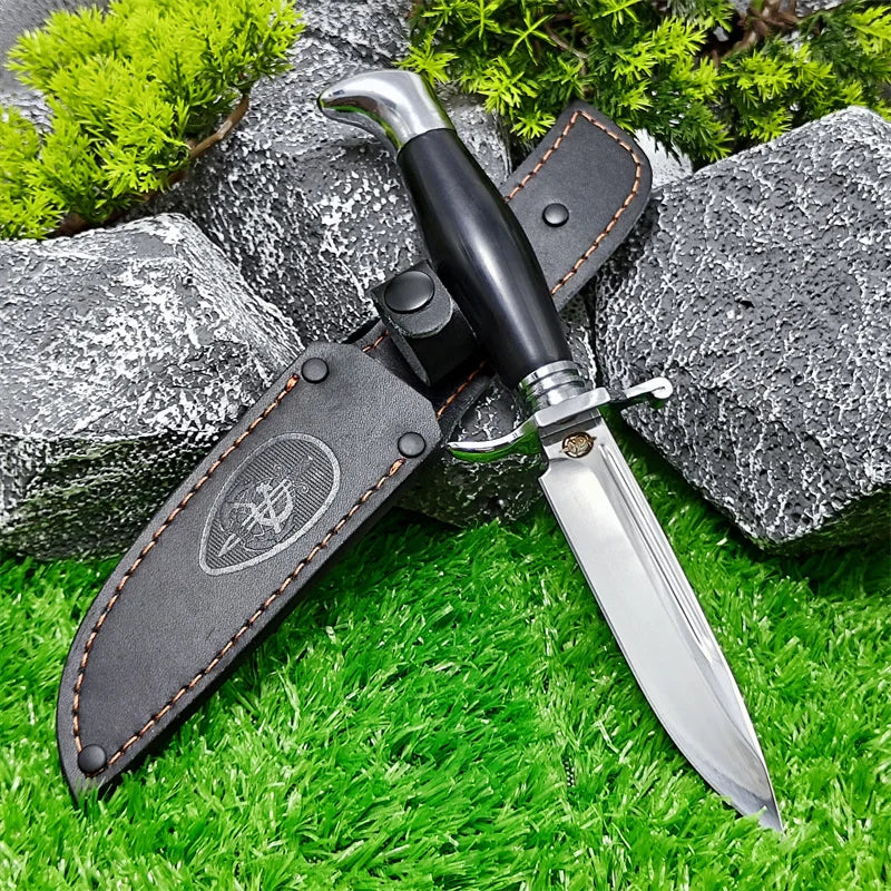 Russian Nkvd Ussr Finka NKVD Fixed 440C Blade Knife Hunting Self Defense EDC Outdoor Survival Tactical Military Knife