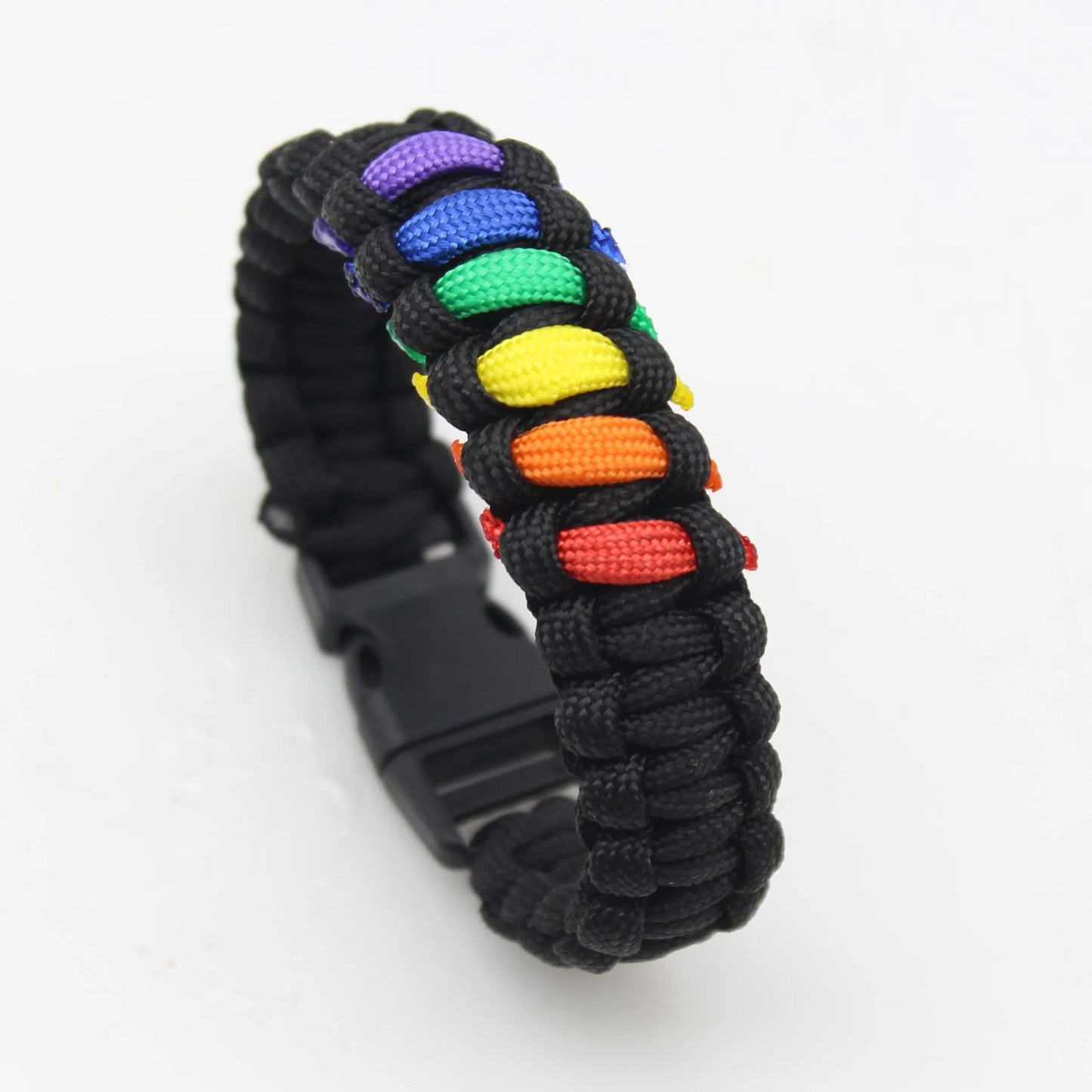 Paracord Bracelet For Men Fashion 7 Strand 4mm Tactical Parachute Cord Survival Bracelets Emergency For Outdoor Camping Hiking