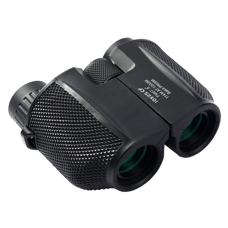 10X25 HD Binoculars Mini Portable Telescope BAK4/FMC Coated Binoculars Outdoor Bird Watching Hunting Travel Camping Ball Game