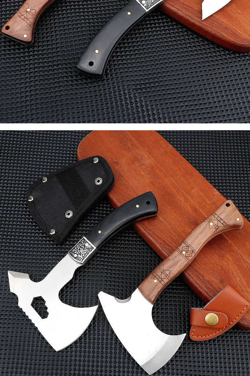 Car mounted equipment, survival tactics axe, chopping wood, portable small hand axe, multifunctional outdoor camping axe