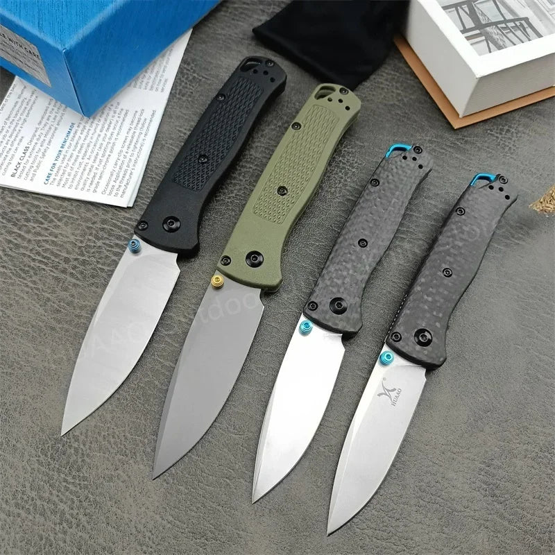 TOP Selling BM 535 + 533 Folding Pocket Knife CPM-S30V Blade Nylon Fiber / Carbon Fiber Handle Outdoor EDC Camping Hiking Tools