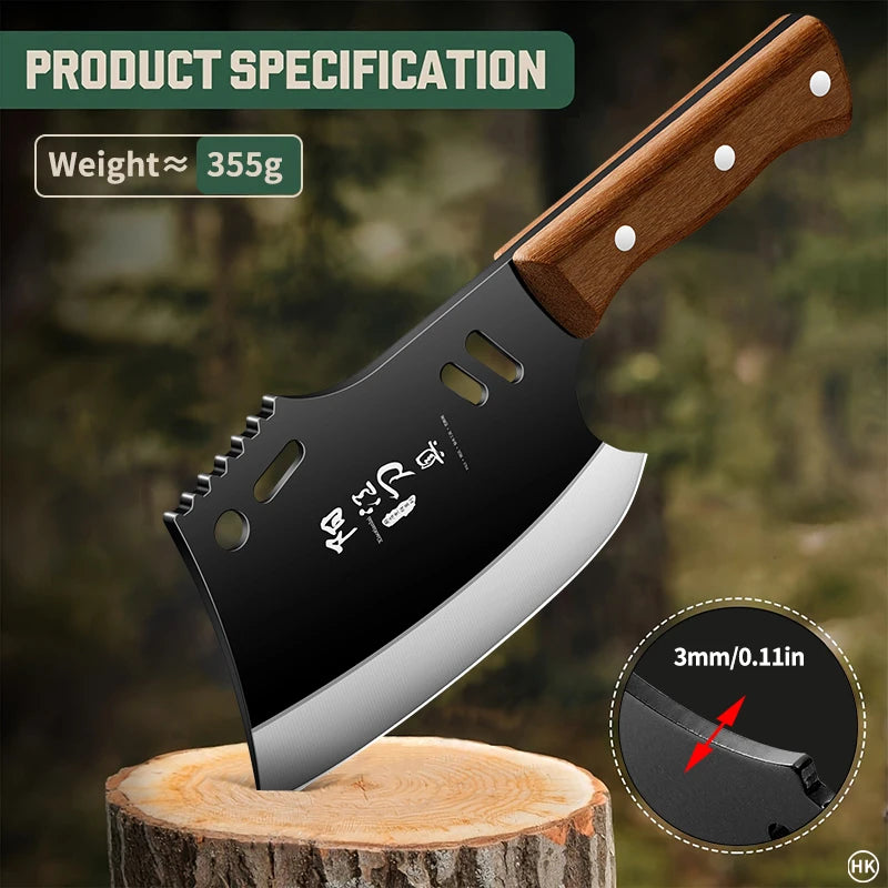 A suitable for heavy chopping, large machete with a outdoor, used as a large straight knife fo, yard work, and jungle clearing