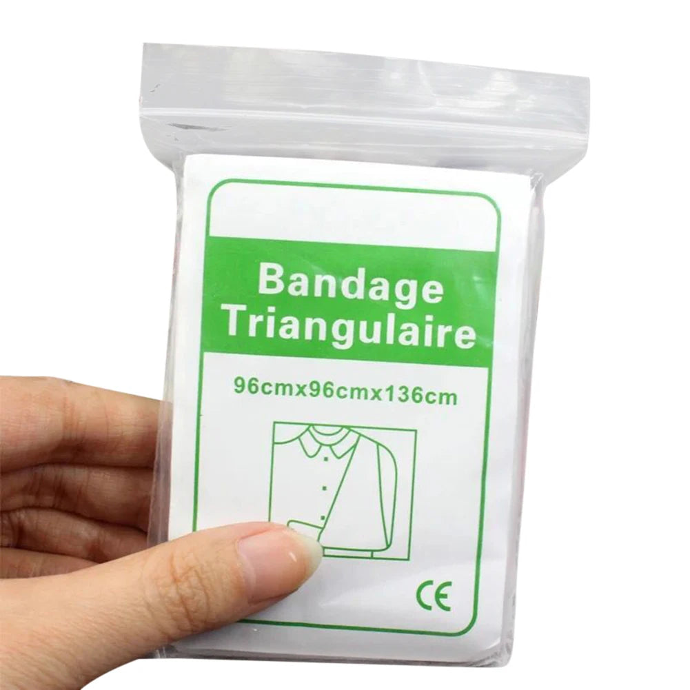 Triangular Medical Bandage Non-Woven First Aid Wrap Bandage Security Protection Bandage for Fracture Fixation