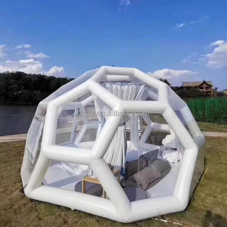 Outdoor Bubble Transparent Football House Tent Breathable Luxury Family Outdoor Camping