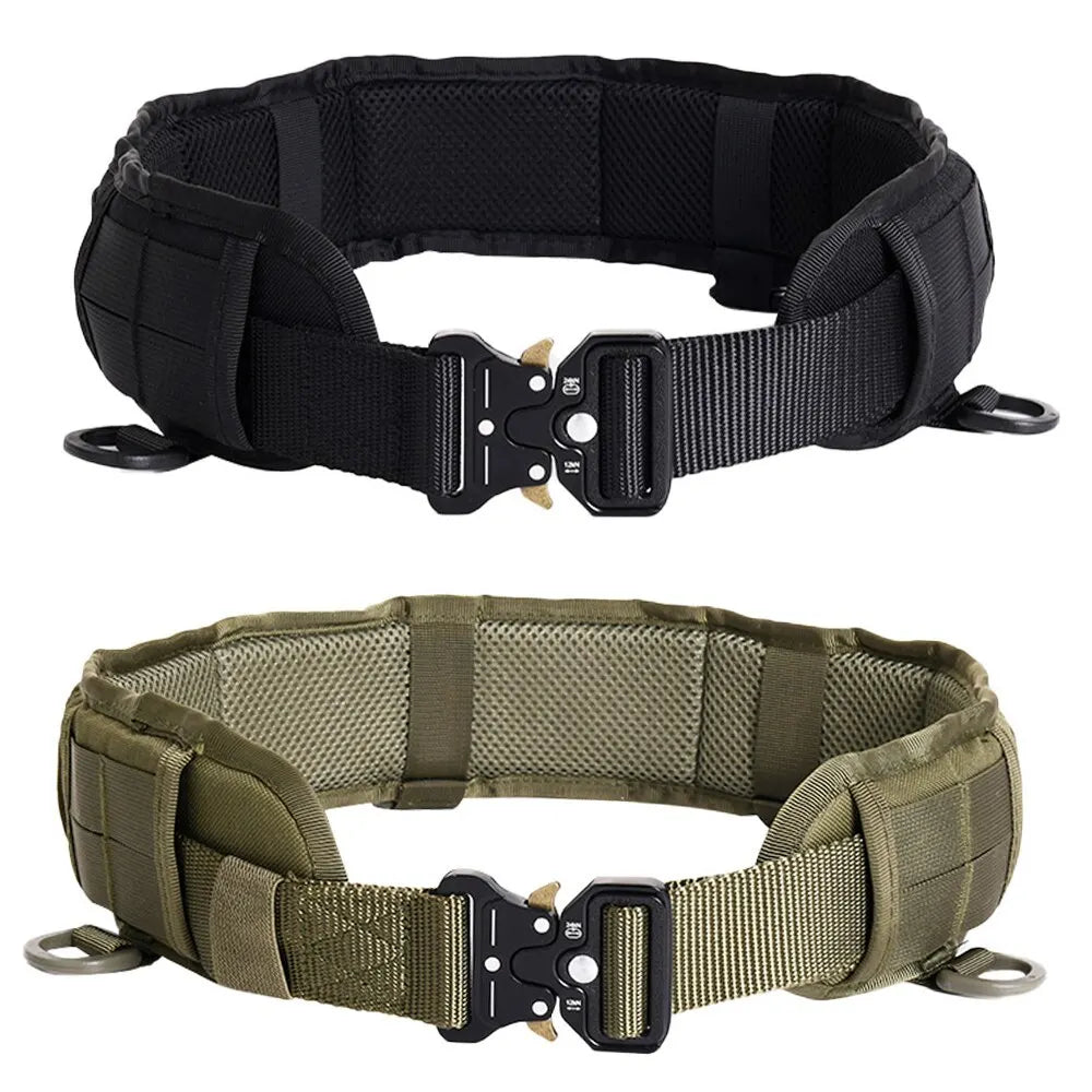 1pcs Men's Belt Outdoor Tactical Belt Multi-Function Buckle Nylon Belt High Quality Outdoors Sports Canvas Belts Neutral Girdle