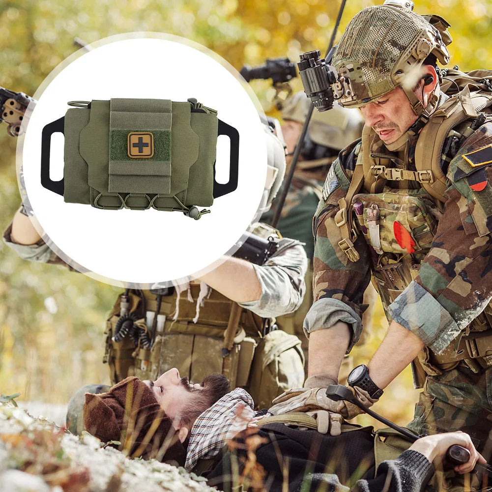 Tactical first aid kit Outdoor Hunting bag  Pouch IFAK Kits MOLLE Medical Pouch Rapid Deployment First-aid Survival Kit