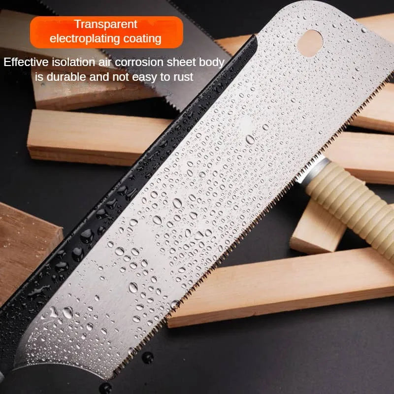 2023 High-quality Efficient Japanese-Style Saw with Rattan Handle for Smooth and Precise Wood Cutting Crosscutting Boards Tools