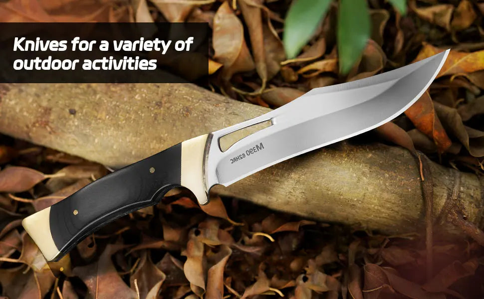 Outdoor High-Hardness Military Tactical Knife EDC Fixed Blade Self-Defense Field Multi-purpose Survival Knife and Cutting Knife