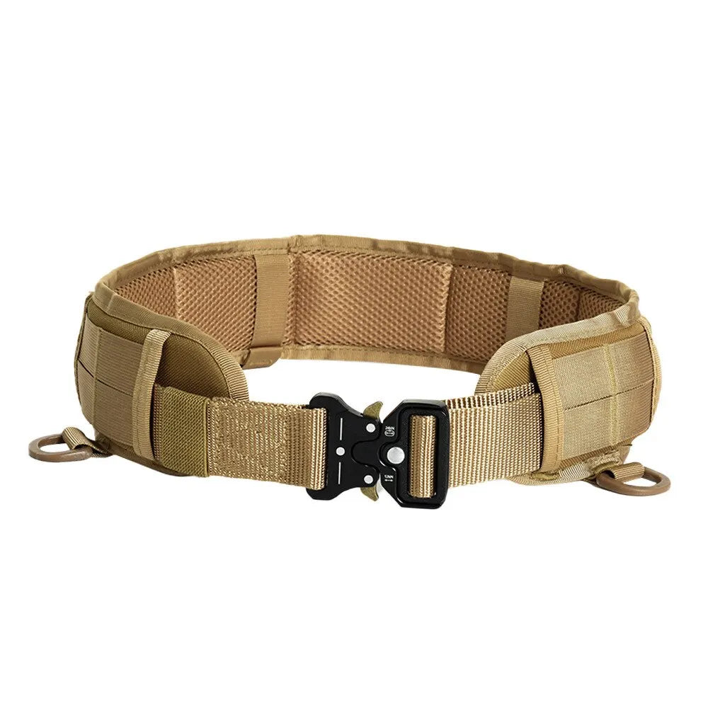 1pcs Men's Belt Outdoor Tactical Belt Multi-Function Buckle Nylon Belt High Quality Outdoors Sports Canvas Belts Neutral Girdle