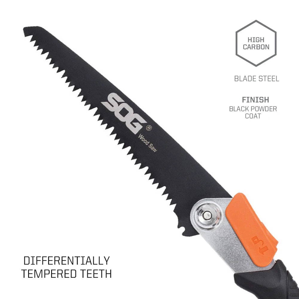 SOG FOLDING SAW Mini Manual Tool for Wood Hunting With Blades Portable Garden Hand tools Tourist Outdoor Survival Camping Gear