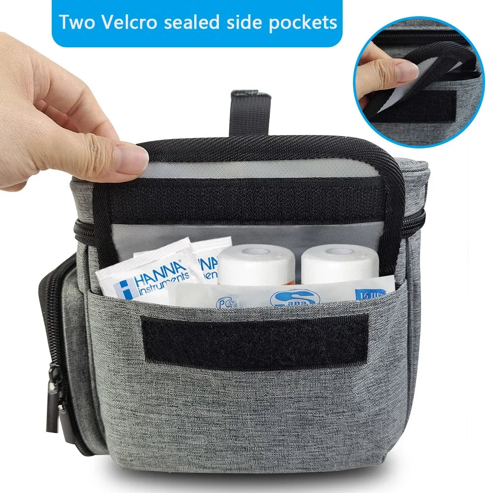 Travel First Aid Kit Bag for Home Medical Carry Bag Multifunctional Storage Organizer Layered Medicine Boxes Medicine Cabinet