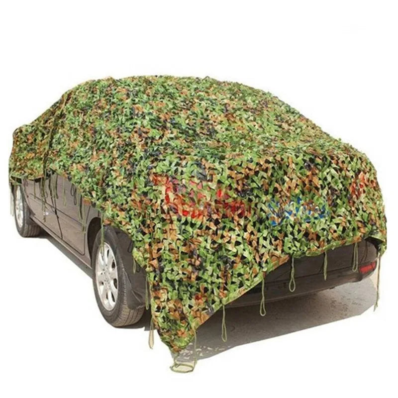 Camouflage net hunting camouflage net car tent awning shade mesh black green blue beige forest sun protection outdoor shading